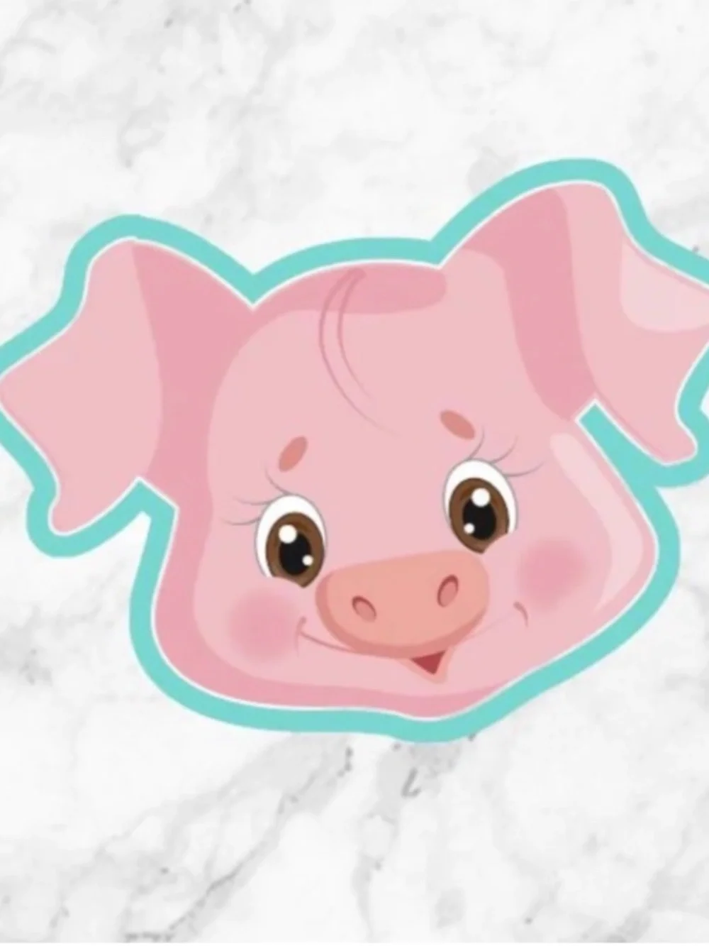Farm Animal Cookie Cutter Set 7 pcs. Plastic Cutters